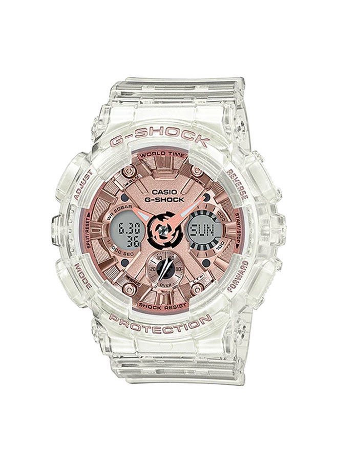 CASIO - Resin Analog+Digital Watch GMA-S120SR-7ADR - Image 1