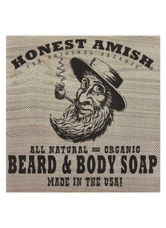 Honest Amish, Slick Beard & Body Bar Soap, 1 Bar