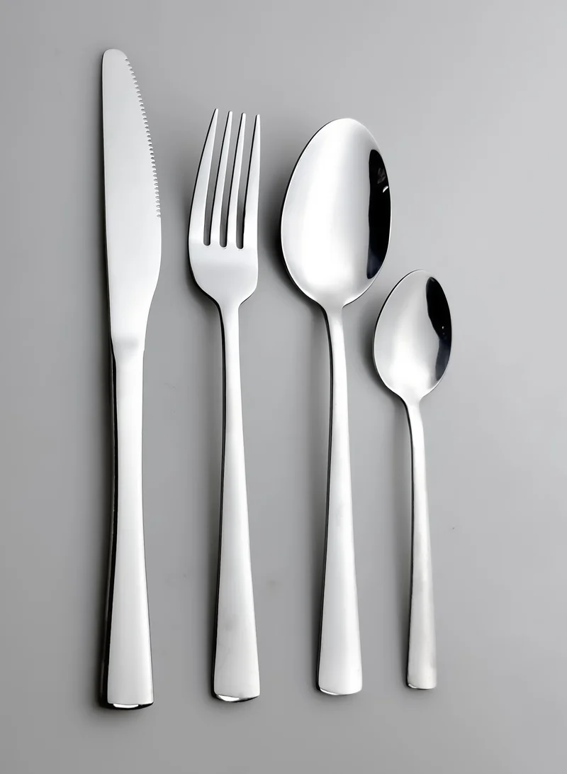 Cuisine Art Cuisine Art Chole 16 Piece Stainless Steel Cutlery Set, Silver