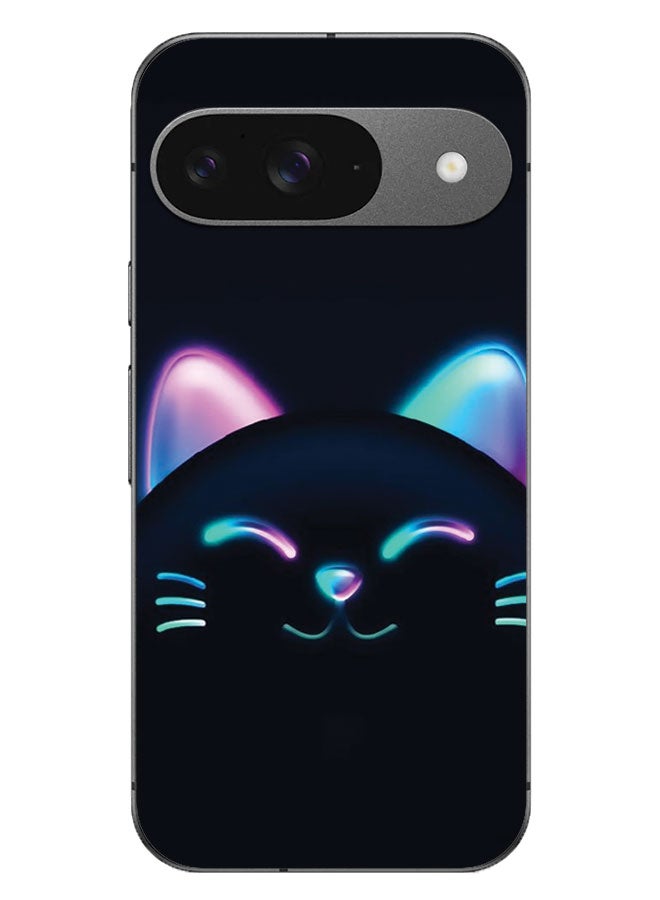 EYE CATCH Printed Protective Case Cover For Google Pixel 9 -  Black Cat - Image 1