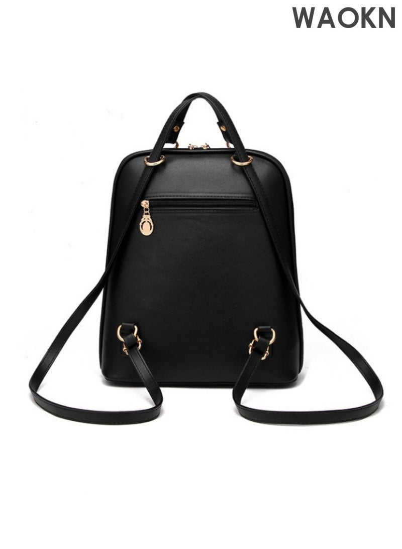 أزياء النساء حقائب المكتب العملية السحاب الغرض العادي حقائب الظهر الأزياء ناعمة الجلد في الهواء الطلق حقيبة الظهر