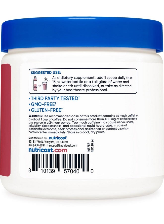 Nutricost Energy Drink Powder (Passionfruit Guava) (60 SERV) - Pre Workout Supplement with Natural Flavors - Non-GMO, Gluten-Free… - Image 4