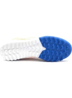 Cool Ronaldo White Boys Lace-Up Artificial Turf Football Shoes  - Image 4