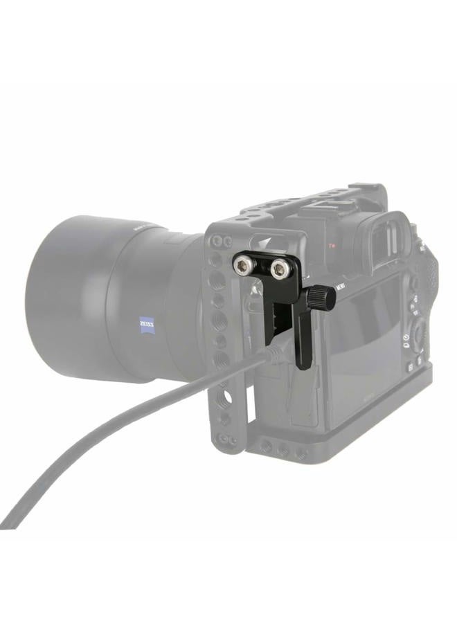 NICEYRIG Cable Clamp Lock Applicable for HDMI USB Cable, Compatible with Sony A7III A7RIII A7RIV A7II A7SII A7RII A9 Camera Cage - Image 2