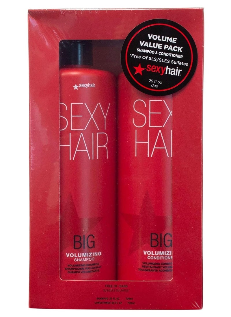 Sexy Hair Big Sexy Hair Volumizing Shampoo & Conditioner 25 Oz Duo  - Image 2