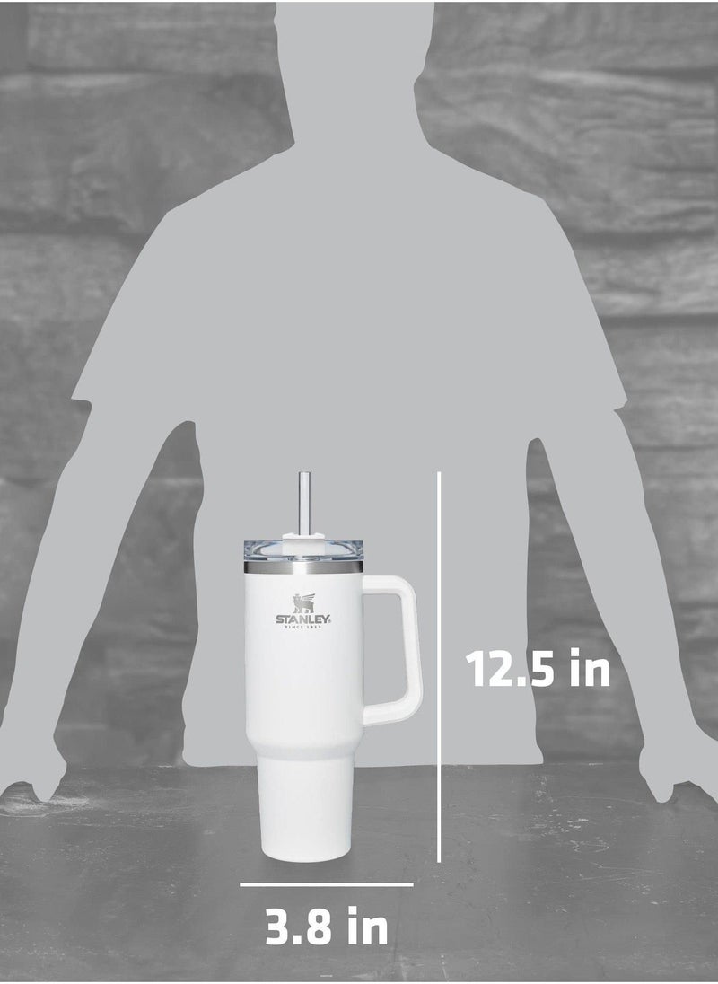 Stanley - Stanley Quencher H2.0 FlowState Stainless Steel Vacuum Insulated Tumbler with Lid and Straw for Water, Iced Tea or Coffee, Smoothie and More, 40 oz - Image 1