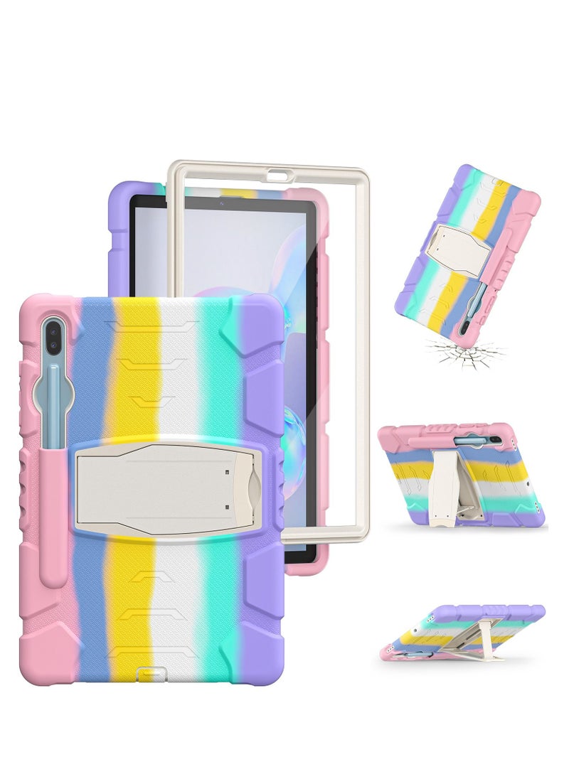 GULFLINK Gulflink Back Cover Protect Case for SAMSUNG Tab S6 T860/T865/T867 10.5 inch colourful pink  - Image 1