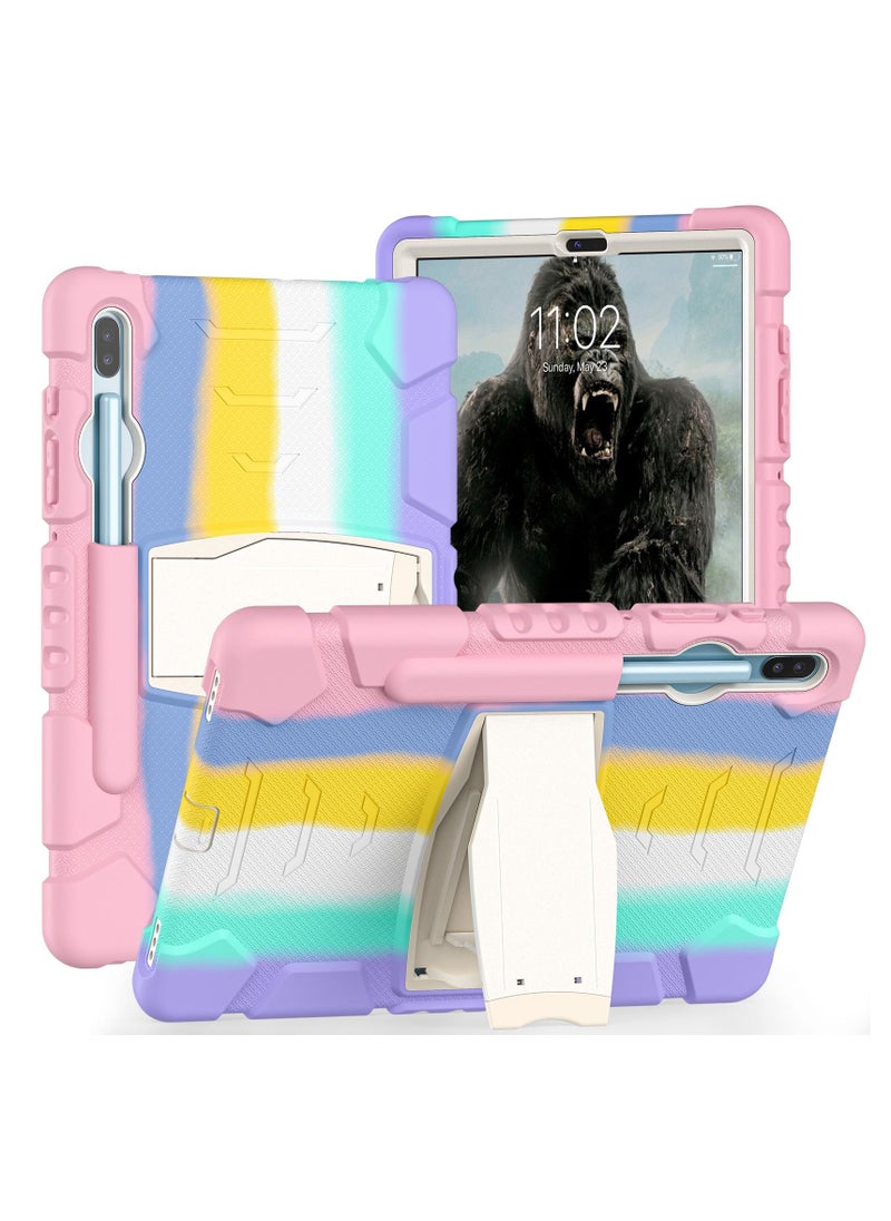 GULFLINK Gulflink Back Cover Protect Case for SAMSUNG Tab S6 T860/T865/T867 10.5 inch colourful pink  - Image 2