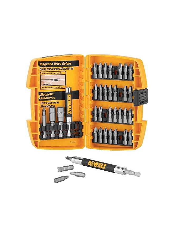 DEWALT - Screwdriver Set, 37-Piece (DW2176),Silver - Image 1