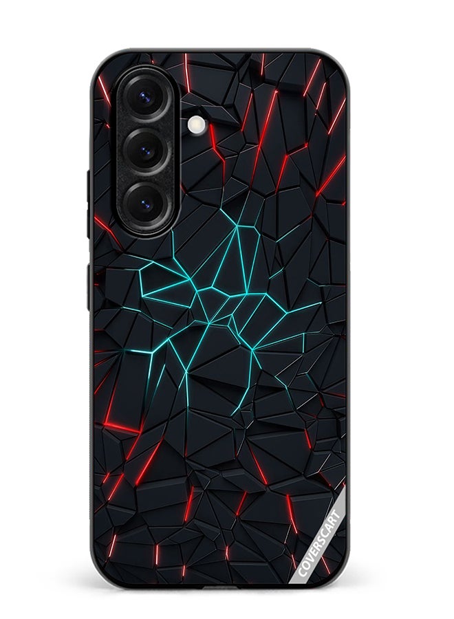 VR CREATIVE Protective Case Cover For Samsung Galaxy S25 Abstracts Design Multicolour
