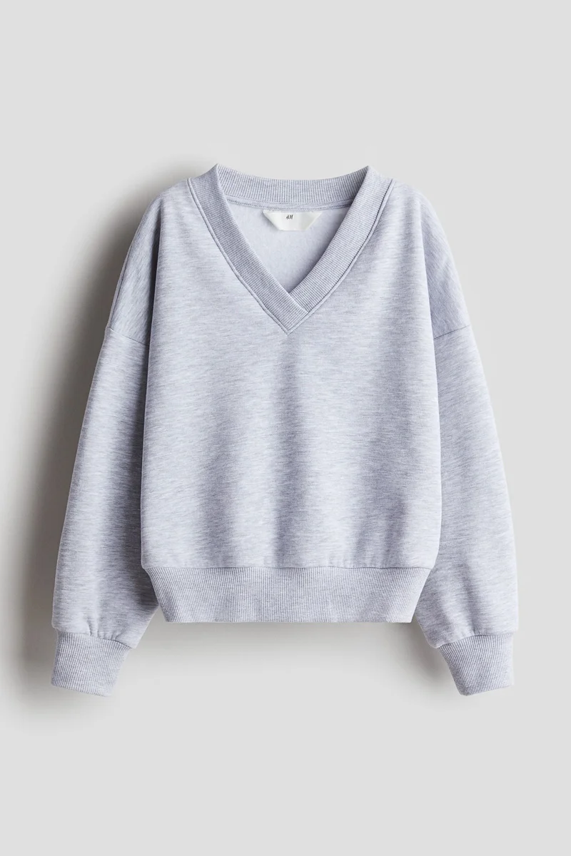 اتش اند ام V-Neck Sweatshirt
