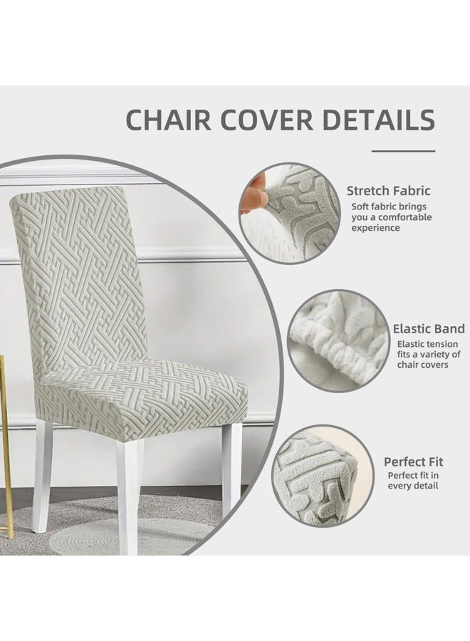 Promindflyplka Dining Room Chair Covers of 6 Sets - Image 2