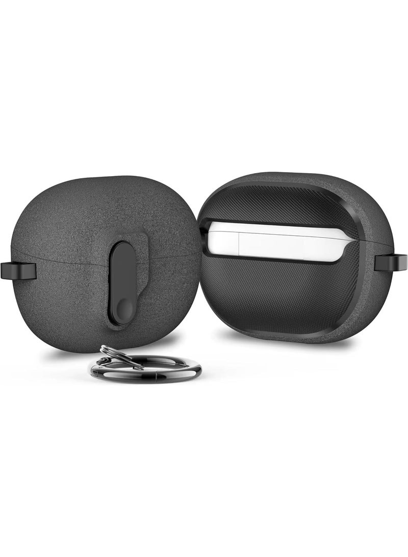 Premium Lock Cover For Huawei Freebuds pro 3 / Freebuds pro 4 Case With Secure Lock Shockproof ForHuawei freebuds pro 3/4 Case High Quality, Water Restrictions (Grey) - Image 1