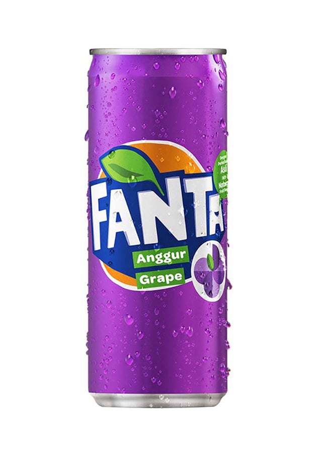Fanta - Anggur Grape Soft Drink - Image 1