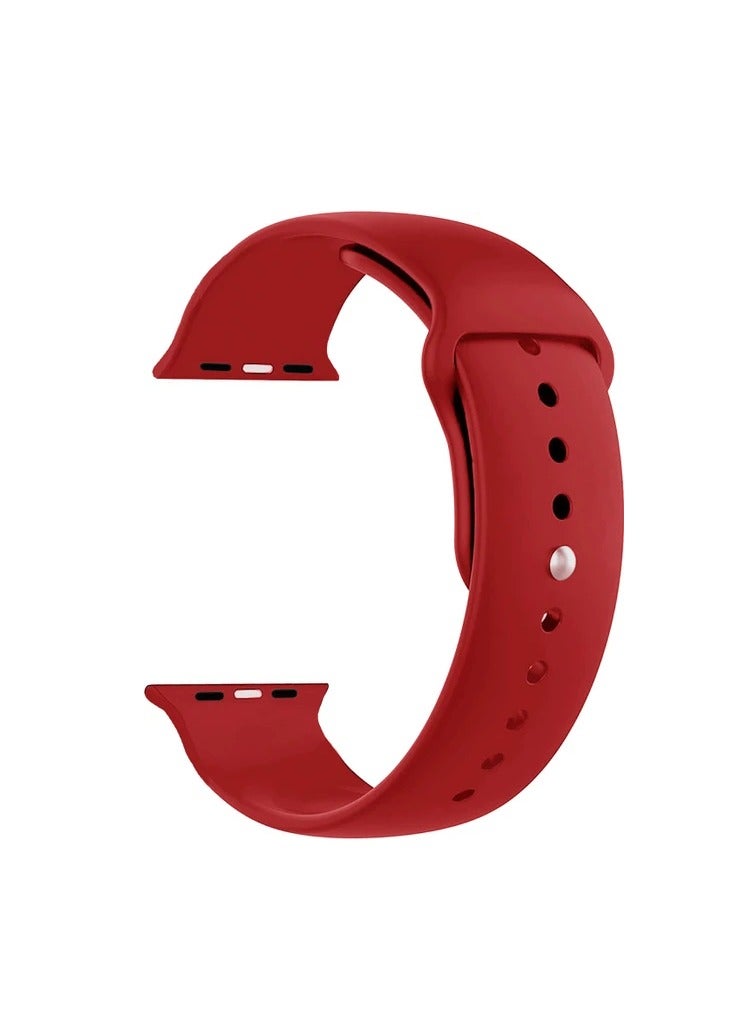 Silicone Band for Watch Series 2/3/4/5/6/7SE 42mm 44mm 45mm 49mm