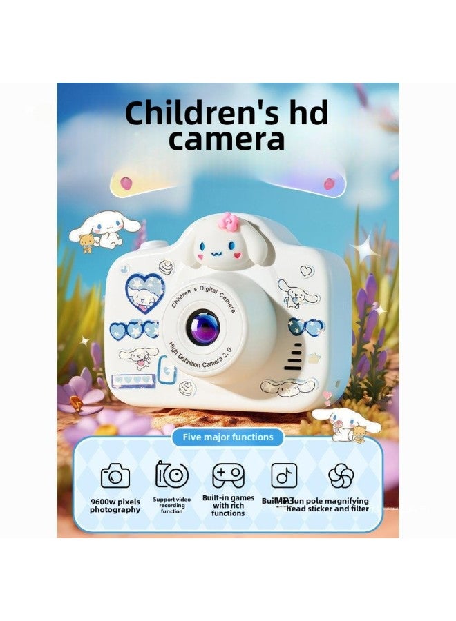Generic Children's Camera Toy Photographable Printable Baby Camera Colored Polarets Birthday Gift For Boys And Girls-Body Color:【】*hd Dual Camera 64g One-year Warranty  - Image 2
