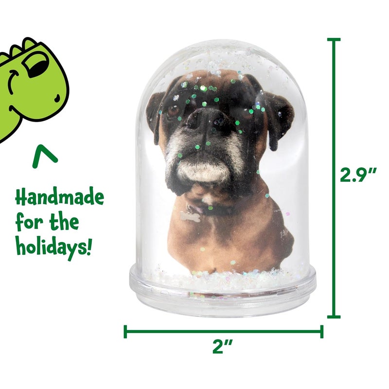 READY 2 LEARN Christmas Crafts - Design Your Own Snow Globes - Set of 4 - Christmas Snow Globes for Kids - Customizable Christmas Decorations for Home - Image 3
