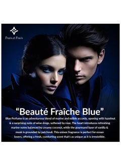 Frais Et Frais Frais Et Frais Beaute Fraiche Blue Perfume 50ml - EDP - For Him & Her  - Image 5