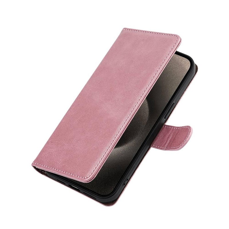 Protective Case | Rose Gold | Card Holder | Drop Protection | Shockproof Cover for Samsung Galaxy A07 - Image 1