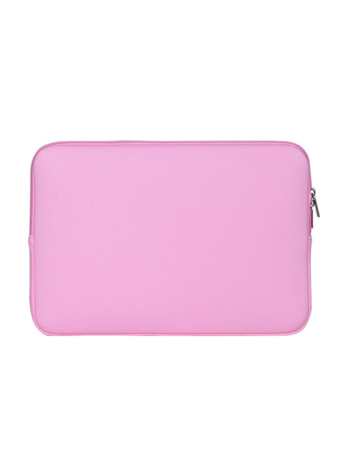 NIBEMINENT Zipper Soft Sleeve Bag Case For Macbook Air Pink 