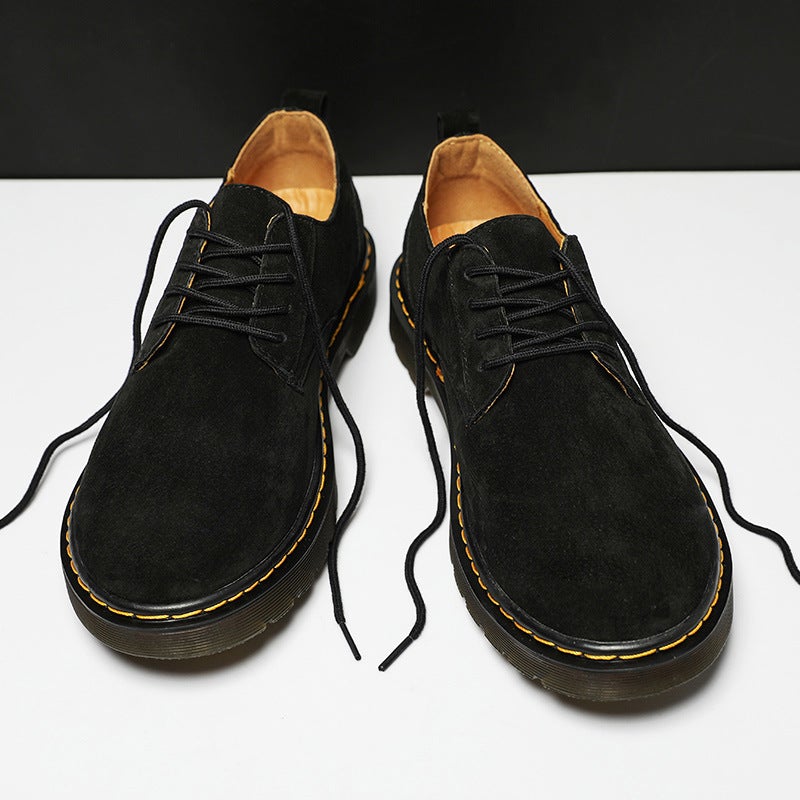 Men'S Shoes Casual Leather Shoes Large Size Breathable Versatile Breathable Casual Men'S Shoes Casual Work Shoes - Image 5