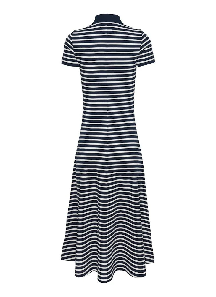 تومي جينز Striped Polo Dress