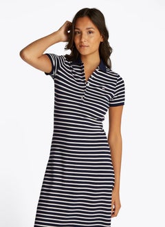 TOMMY JEANS Button Detail Polo Dress  - Image 4