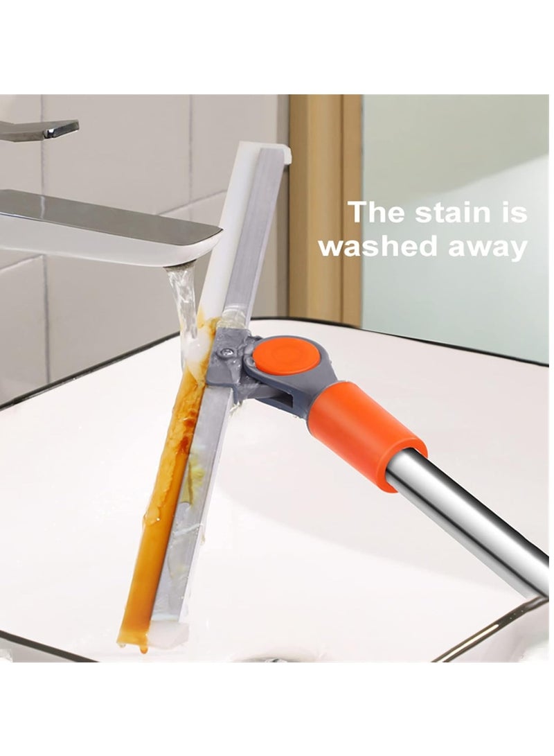 Window Cleaning Mop, 180 Degree Rotating Household Mop Set with Microfiber Cleaning Tool for Window, Glass Door, Car, Floor - Image 4