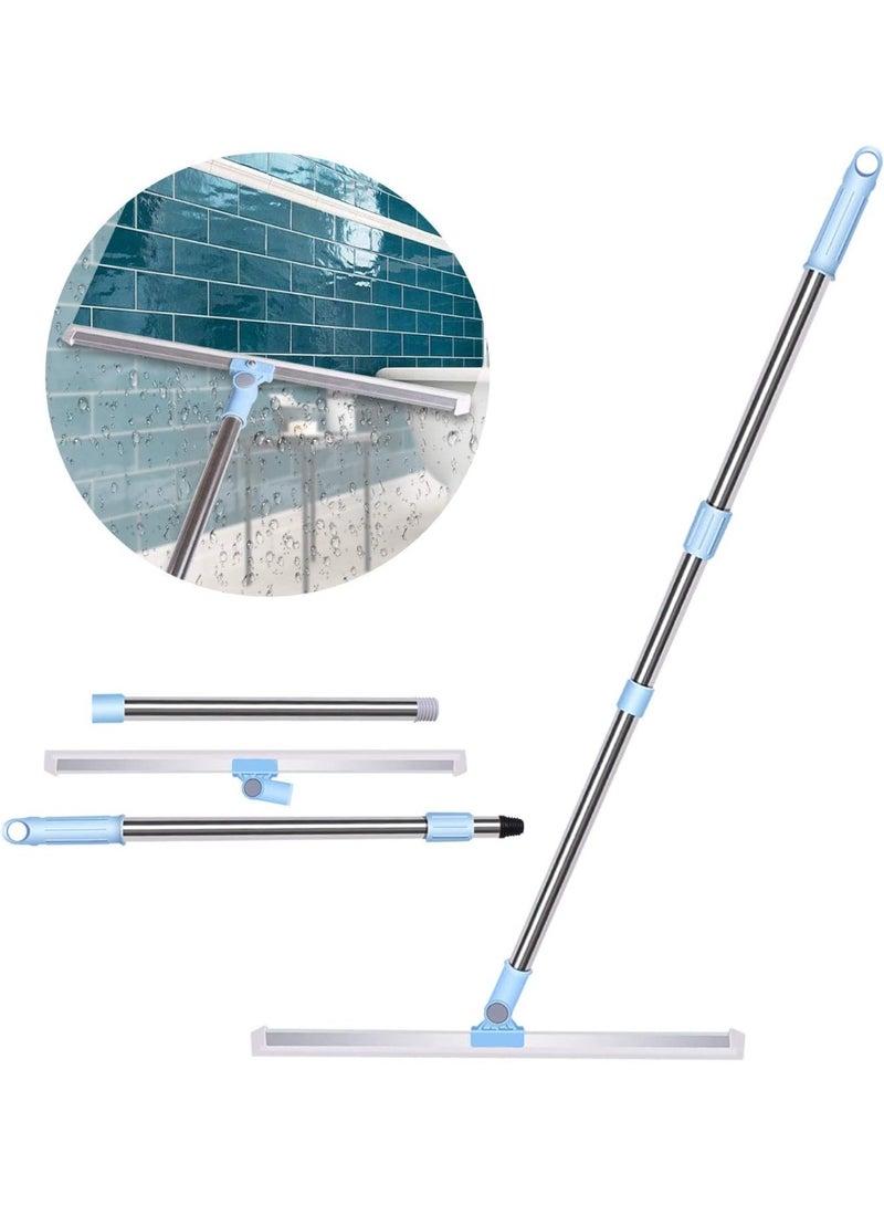 Window Cleaning Mop, 180 Degree Rotating Household Mop Set with Microfiber Cleaning Tool for Window, Glass Door, Car, Floor - Image 1