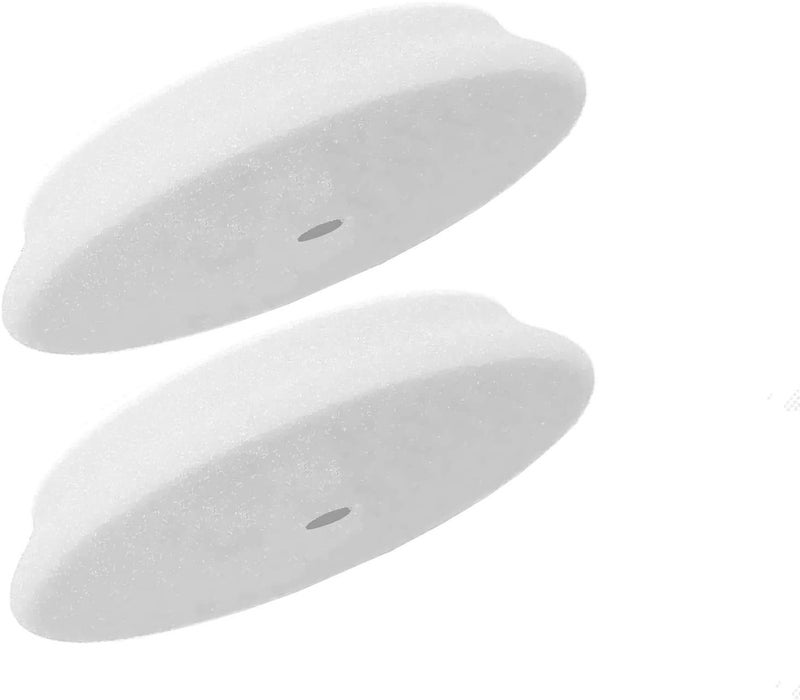 RUPES 150mm White DA UltraFINE Polishing Foam Pads Pack of 2 Ideal for Extremely Fine Paint Correction Gloss Enhancement Improves Finishing Performance Compatible with 5 Backing Plate