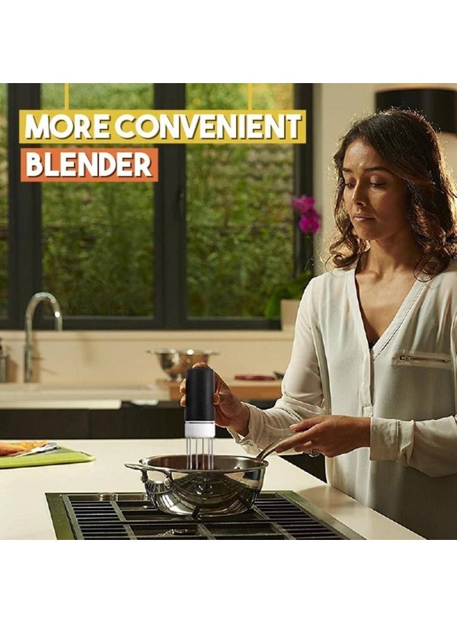 Make preparing perfect sauces, béchamel, and creamy soups completely hands-free and effortless with this innovative Automatic Spider Pan Stirrer. Engineered with a unique self-rotating design and 3 adjustable speeds, it glides smoothly across your pots to prevent burning and clumping. Powered by 4 AA batteries, it runs efficiently for up to 4 hours of continuous stirring. With its highly heat-resistant, easy-to-clean, and food-safe construction, it delivers the ultimate time-saving kitchen assistant for modern cooking. - Image 4