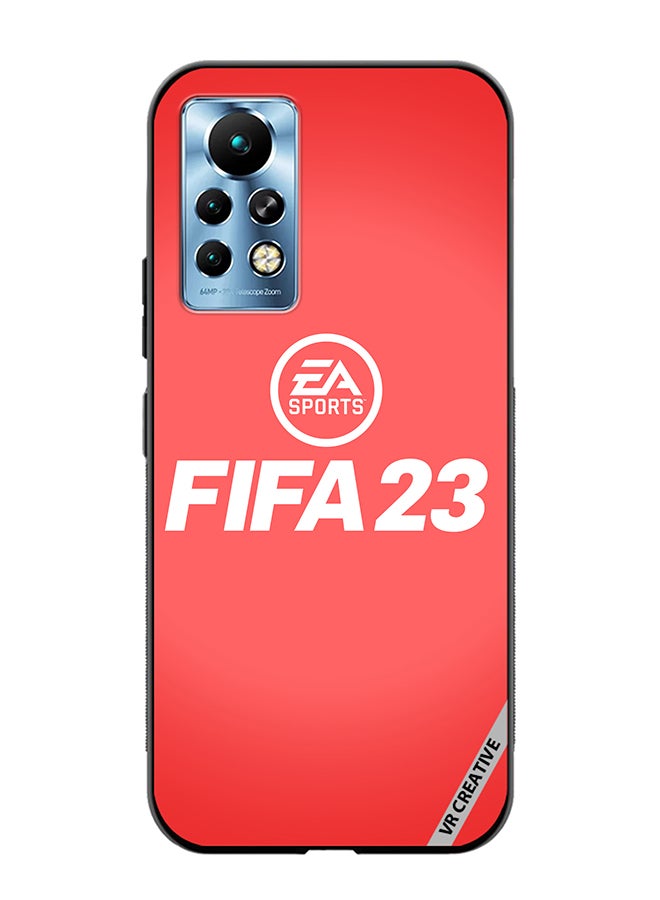 VR CREATIVE Protective Case Cover For Infinix Note 11 Pro Fifa 23 Red Ea Design Multicolour - Image 1