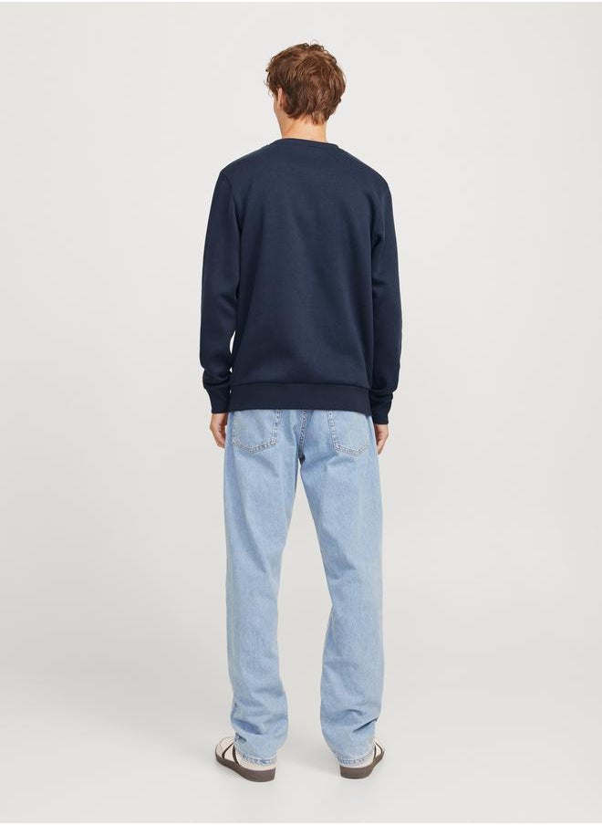 JJ Rebel by Jack & Jones Front Graphic Print Crew Neck Sweatshirt  - Image 4
