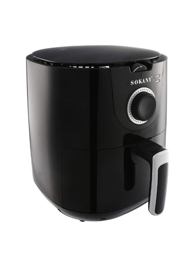sokany - Sokany Af-002 Air Fryer 5 Liters - Black 5.0 L 1500.0 W AF-002 Black - Image 1