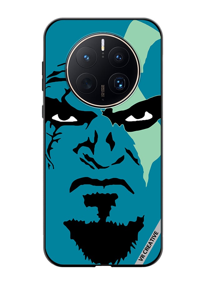 VR CREATIVE Protective Case Cover For Huawei Mate 50 Pro Face God Of War Design Multicolour - Image 1