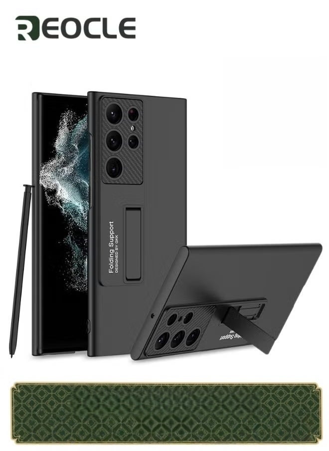 REOCLE Galaxy S22 Ultra Case with Slim Stand Compatible with MagSafe Ultra Thin Magnetic Stand Phone Case for Samsung Galaxy S22 Ultra - Image 1