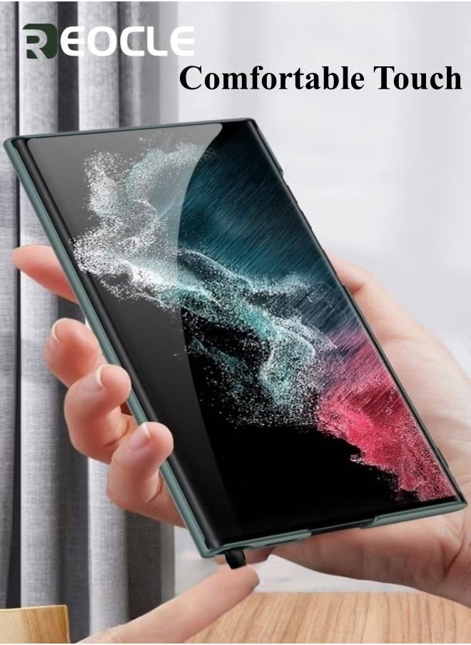 REOCLE Galaxy S22 Ultra Case with Slim Stand Compatible with MagSafe Ultra Thin Magnetic Stand Phone Case for Samsung Galaxy S22 Ultra - Image 4