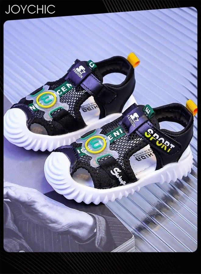 Joychic صندل شاطئي صيفي غير رسمي للأطفال بأصابع مفتوحة ناعم ومريح، حذاء رياضي مائي للأطفال الصغار - Image 1