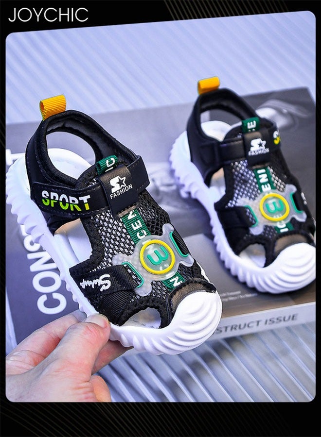 Joychic صندل شاطئي صيفي غير رسمي للأطفال بأصابع مفتوحة ناعم ومريح، حذاء رياضي مائي للأطفال الصغار - Image 2