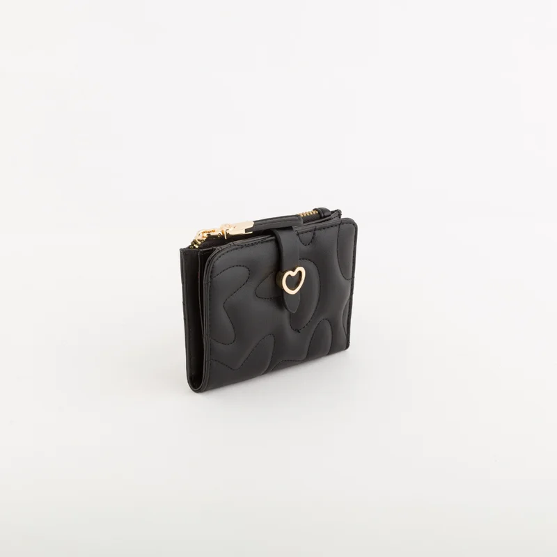 CARPISA Women's Leather Wallet Dalia Wallet V2 Black