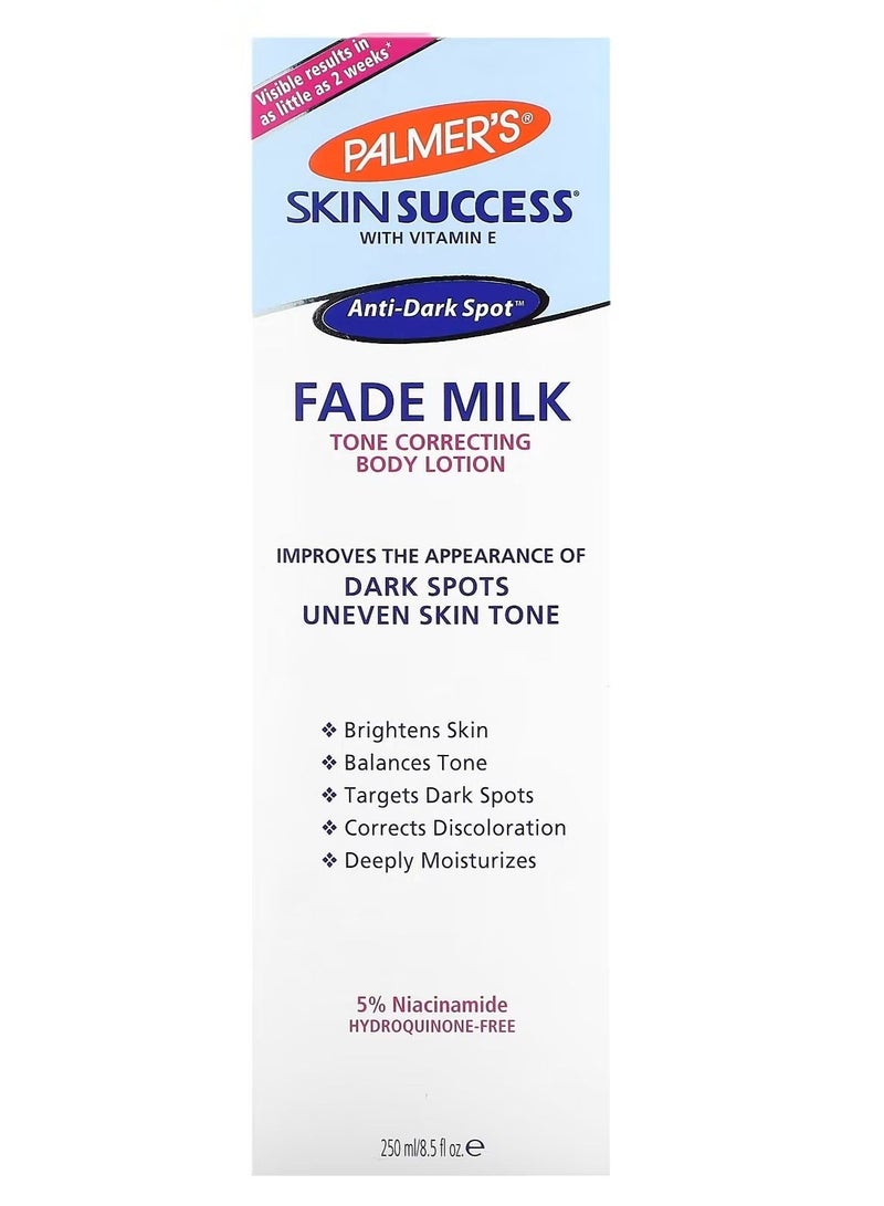 بالمرز حليب إيفينتون فيد من سكين النجاح مع فيتامين هـ وألفا هيدروكسي - 8.5 أونصة سائلة - Image 1