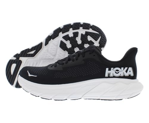 Hoka Men's Arahi 7 Black/White 8 Medium - Image 5