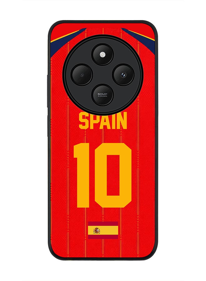 Stylizedd For Xiaomi Poco C75 Case,Slim fit Camera Protection, Shockproof Thin Phone cover  - Football Team Spain World Cup 2026 - Image 1