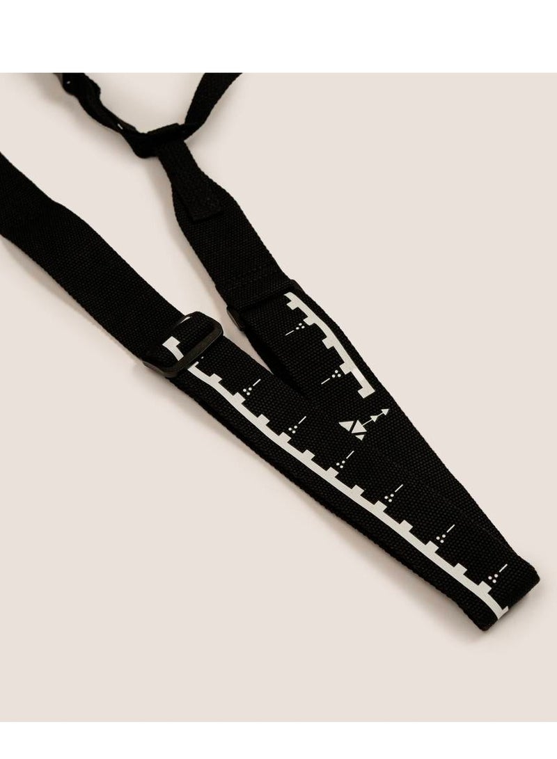 تمدد حزام حامل بساط اليوغا، حزام قابل للتعديل سميك لحمل البساطات الكبيرة - خفيف الوزن، متين، ومبطن للراحة | يناسب جميع أحجام البساطات | مثالي لليوغا، والبيلاتس، وبساطات التمارين - Image 1