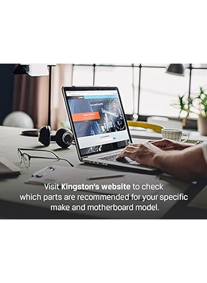 كينغستون ذاكرة KVR32S22S6/4 سعة 4 جيجابايت وتردد 3200 ميجاهرتز DDR4 غير متوافقة مع نظام تصحيح الأخطاء CL22 SODIMM 1Rx16 - Image 5