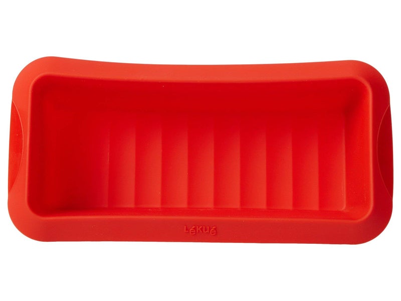 Lekue Baking Bread Loaf Pan/ Plum Cake, 9.5", Red - Image 3