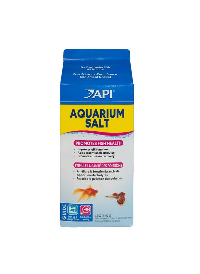 ايه بي آي ملح API AQUARIUM SALT لأحواض السمك العذبة، علبة سعة 67 أونصة (قد تختلف العبوة)  - Image 1