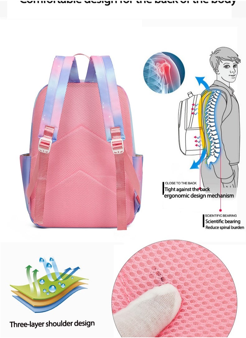 General - Fun cartoons accompanied by three-piece set of fashionable and practical bags (available for students, children, friends on outings, mountain climbing, etc.) - 11 - Image 1