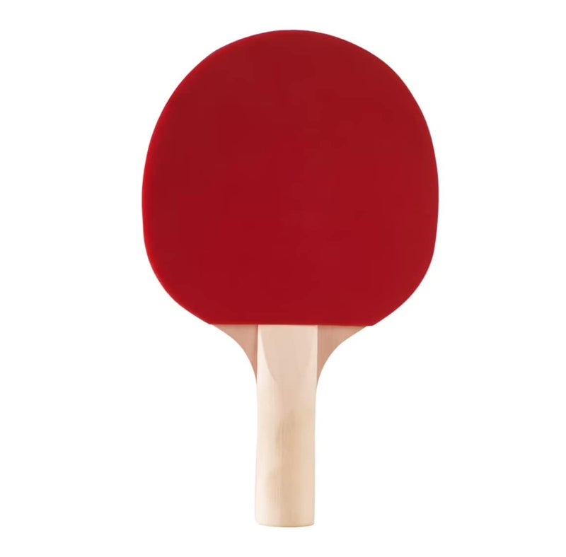 Canbee Table Tennis Racket Wooden | Red and Black Eva Fome Coting Wooden Polished Handles for Kids Traning (1 Piece) - Image 2