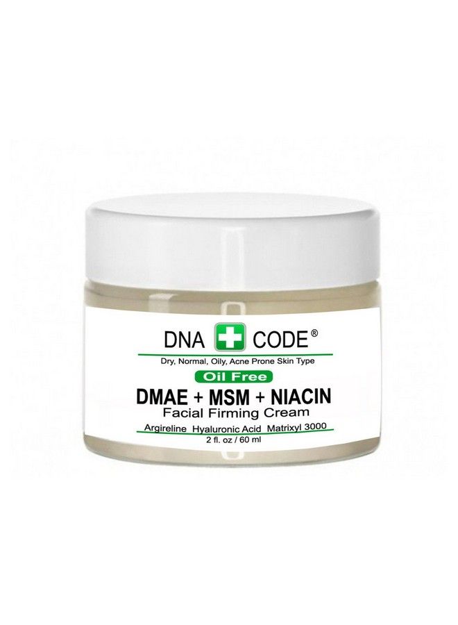 DNA CODE Skin Care Oil Freedmae+Msm+Niacin Firming Cream 100% Pure Hyaluronic Acid Argireline Matrixyl 3000 - Image 1